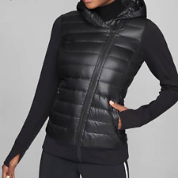 SOLD—Athlete Responsible Down Sweatshirt Jacket - Picture 1 of 5